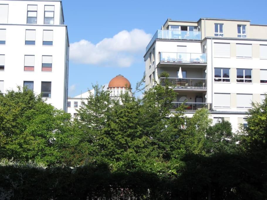 Petersweitblick-Bayerischer Bahnhof Leipzig Eksteriør billede